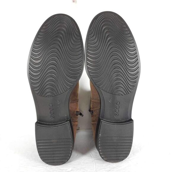 Ecco Women’s Touch 15 US 8 Brown Leather Side Zip Ankle Booties Boots - Picture 12 of 12